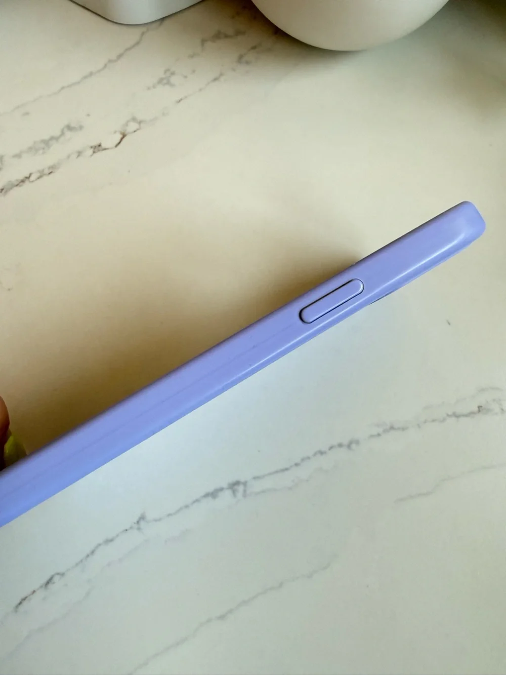 Apple Silicone iPhone Case - Lavender Purple